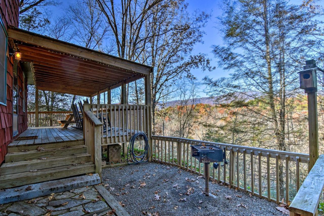 Natures Retreat With Hot Tub 7 Mi To Bryson City Whittier Bagian luar foto