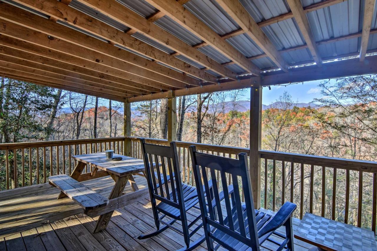 Natures Retreat With Hot Tub 7 Mi To Bryson City Whittier Bagian luar foto